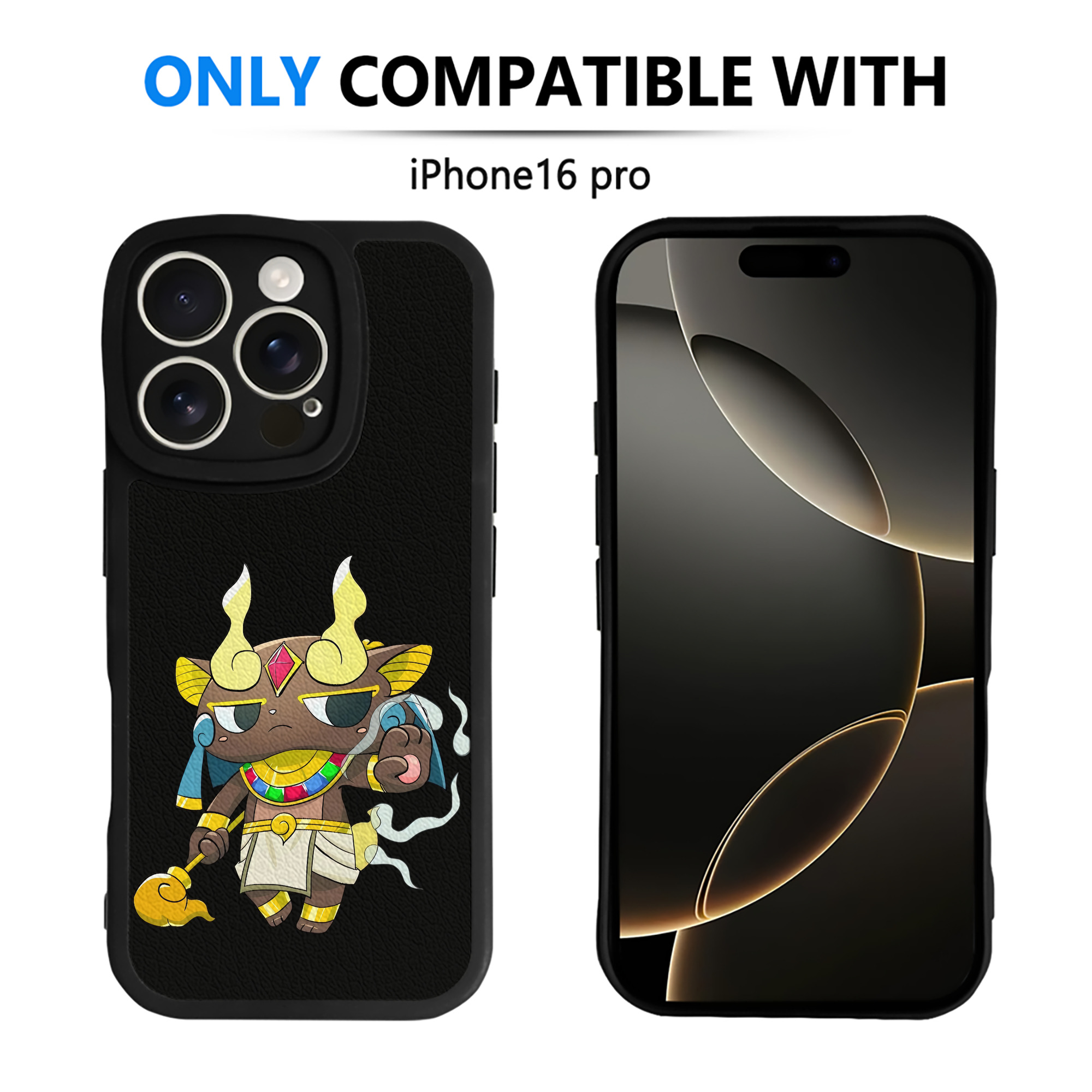 （画像用） 妖怪ウォッチ Yo-kai Watch 【iPhone 16シリーズ対応】シリコンスマホケース（レザー調） 材質：シリコン